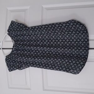 XS Loft Floral Ruffle Sleeve Tank Top